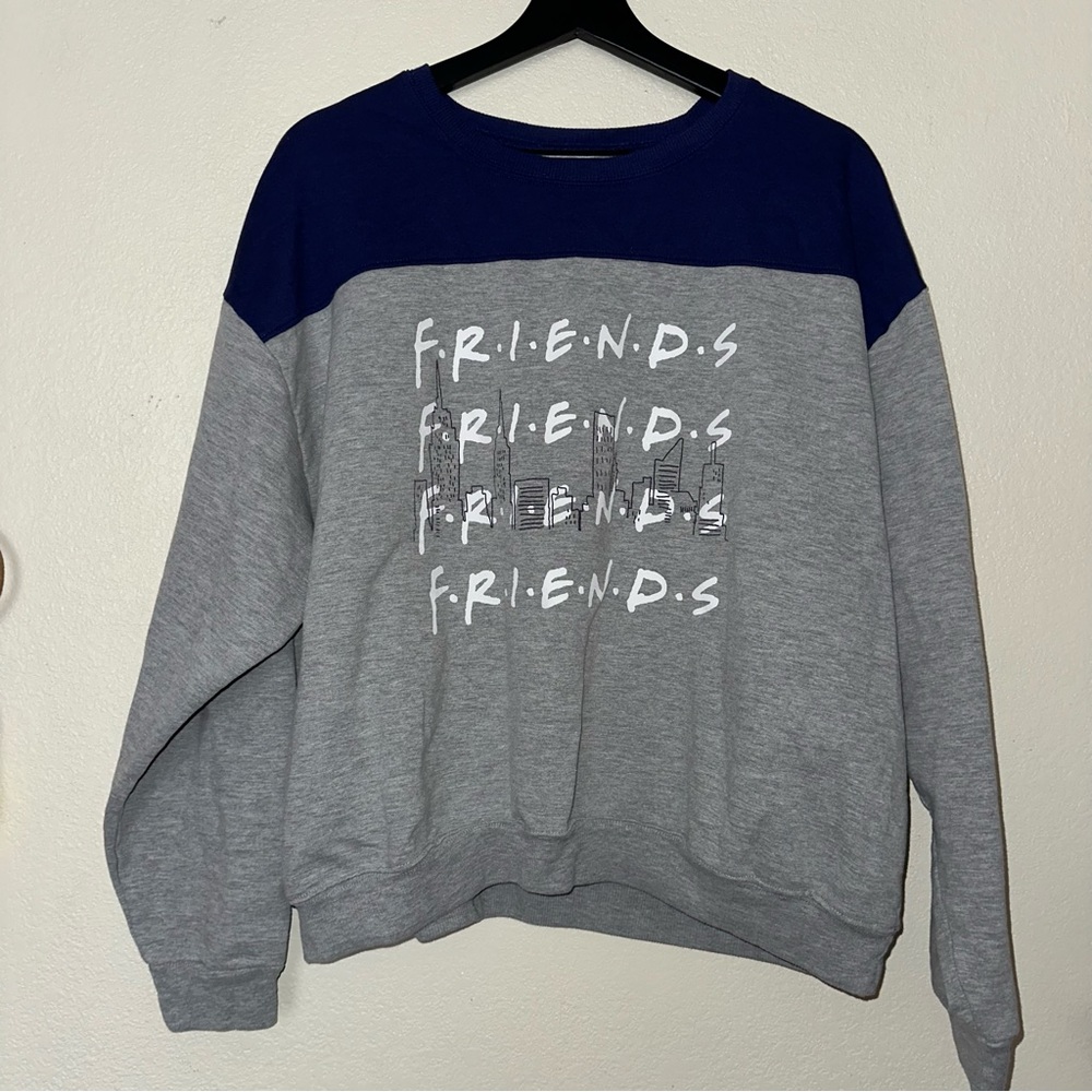 Friends cropped crewneck
